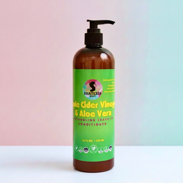 Apple Cider Vinegar & Aloe Vera Detangling Leave-In Conditioner
